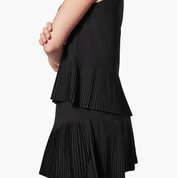 Yes Pleats Peplum Tank and skirt black size small - Picture 2 of 9